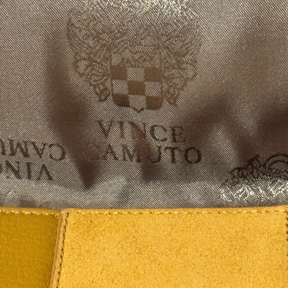 Vince Camuto Hannah Messenger Yellow Shoulder Bag - Picture 4 of 13